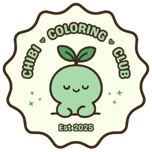 Chibi Coloring Club Official Logo