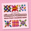 Simple Patterns Coloring Book Product Front Cover Image