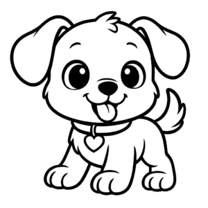 Chibi Animals Coloring Book Free Page