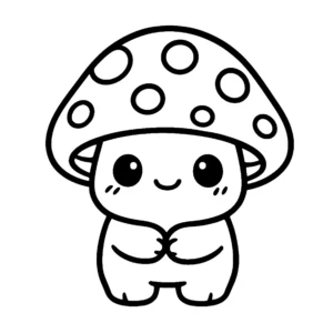 Chibi Monsters Coloring Book Free Page