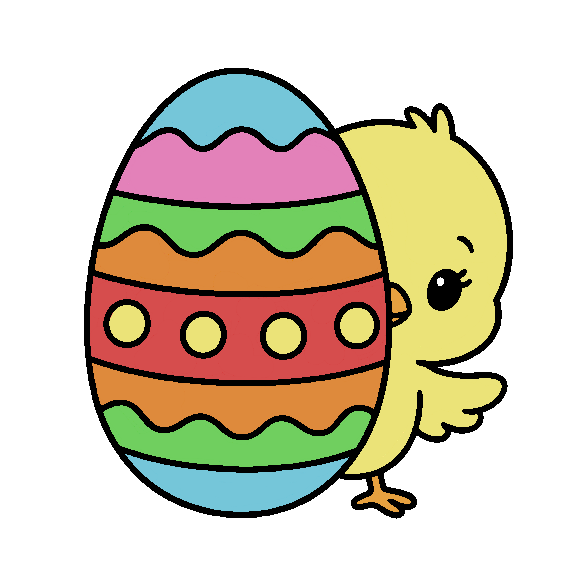 Peek-a-Boo Easter Chick 🐣